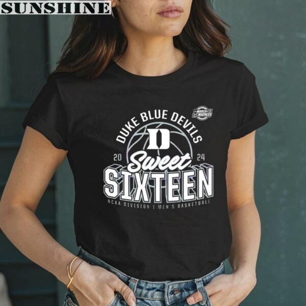 Duke Blue Devils Sweet Sixteen 2024 NCAA Shirt 2 women shirt