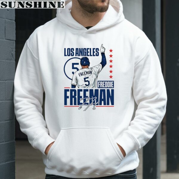Freddie Freeman Baseball Player MLB Dodgers Signature Shirt 3 hoodie