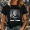 Free Donald Trump Mugshot Shirt 2 women shirt