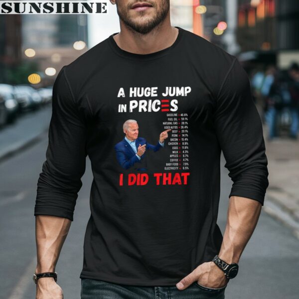 Funny Joe Biden US Crisis I Did That Anti Biden Liberals Shirt 5 long sleeve shirt