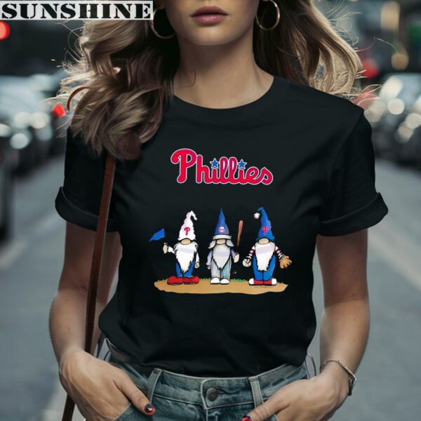 Gnomes Baseball Philadelphia Phillies Shirt 2 women shirt