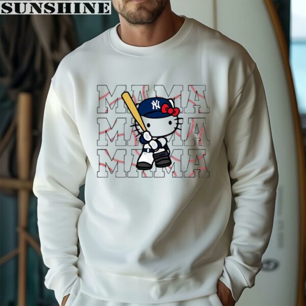 Hello Kitty Mama MLB New York Yankees Shirt 3 sweatshirt
