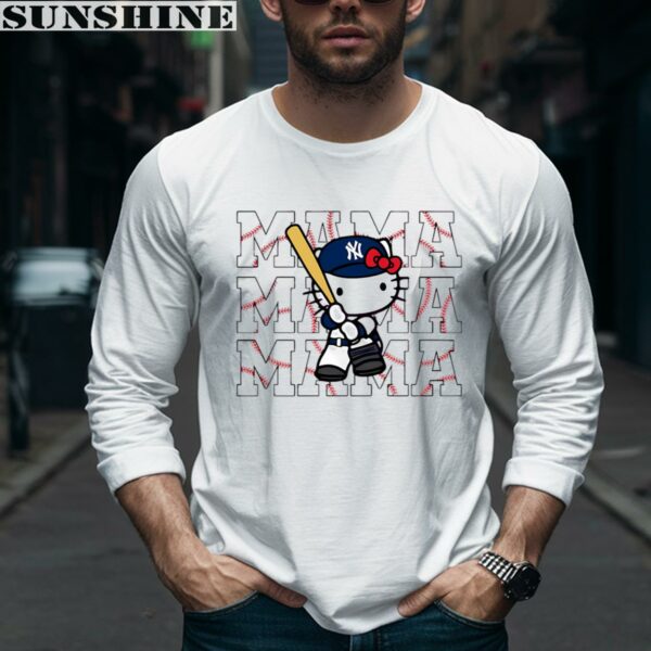 Hello Kitty Mama MLB New York Yankees Shirt 5 long sleeve shirt