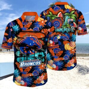 Hot Sands Aloha NCAA Broncos Hawaiian Shirt 1 hawaiian shirt