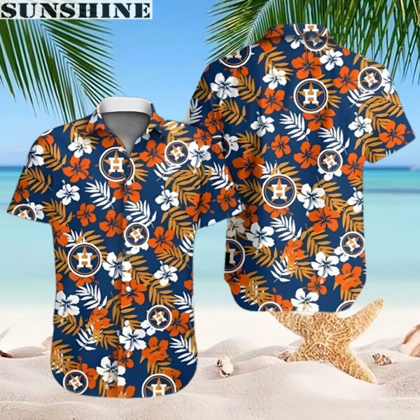 Houston Astros Baseball Floral Hawaiian Shirt 2 hawaiian shirt