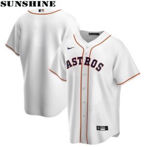 Houston Astros Nike Official Replica Home Jersey Mens