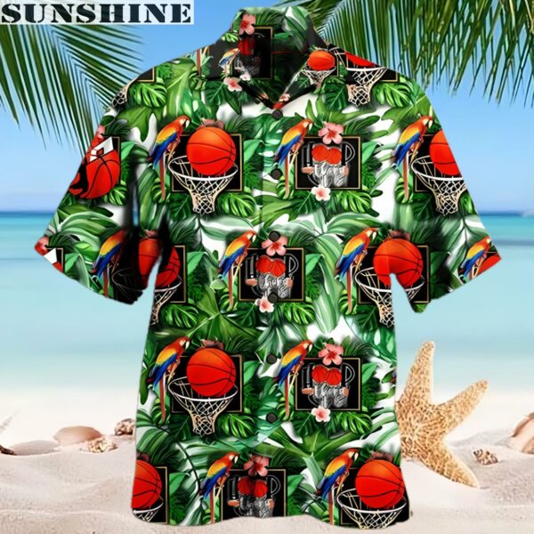 I Love Basketball Hawaiian Shirt Tropical Summer Gift 2 hawaiian shirt