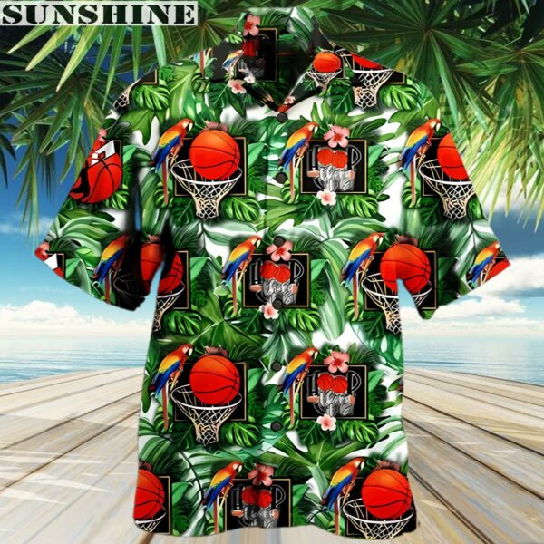 I Love Basketball Hawaiian Shirt Tropical Summer Gift 3 Aloha shirt