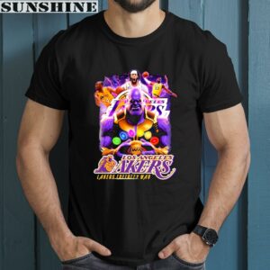 Infinity War Los Angeles Lakers Shirt