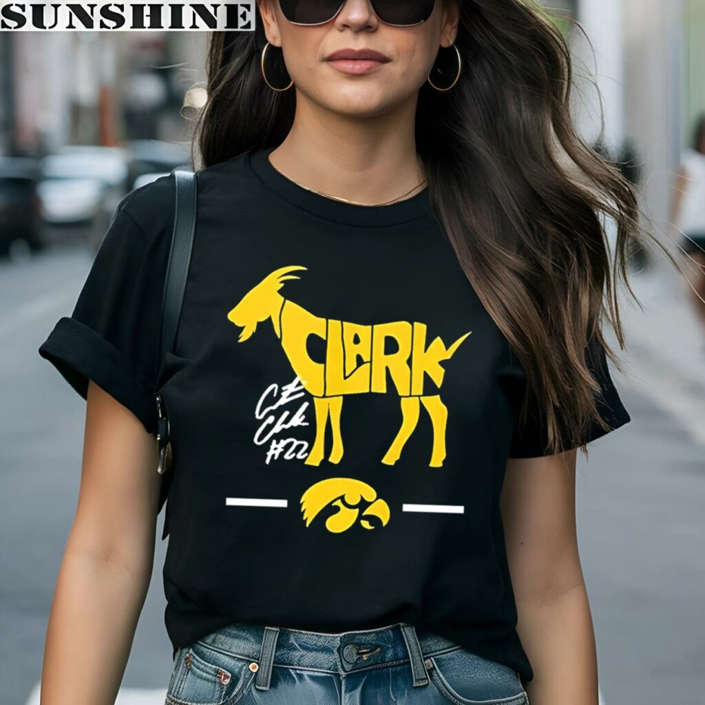 Iowa Hawkeyes The GOAT Legend Fan Love Caitlin Clark Shirt