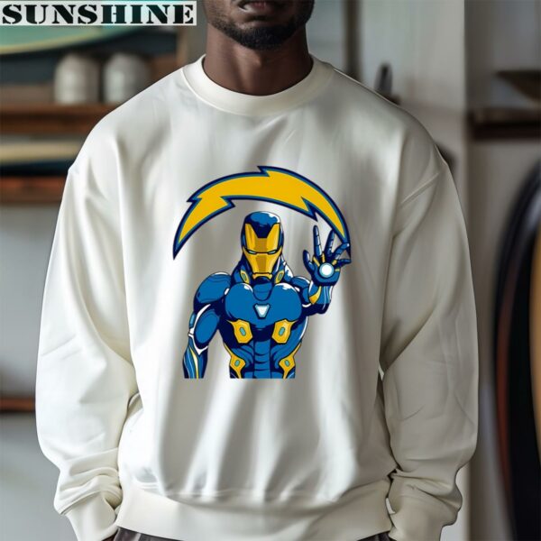 Iron Man Los Angeles Chargers NFL Shirt 3 sweatshirt