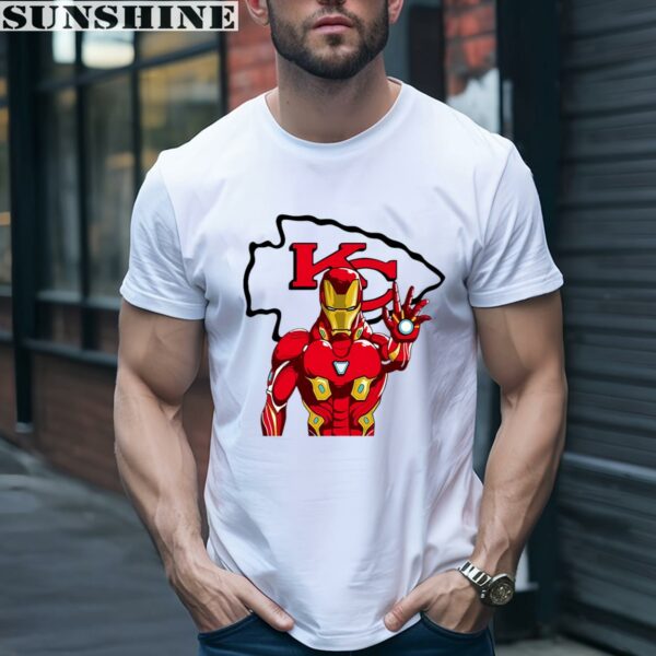 Iron Man NFL Kansas City Chiefs Shirt 1 men shirt