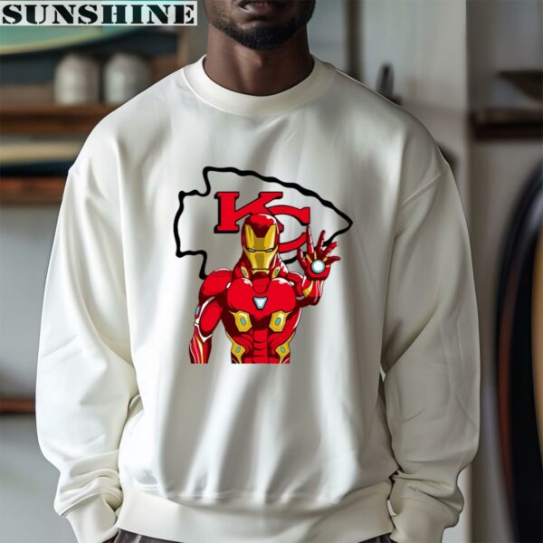 Iron Man NFL Kansas City Chiefs Shirt 3 sweatshirt