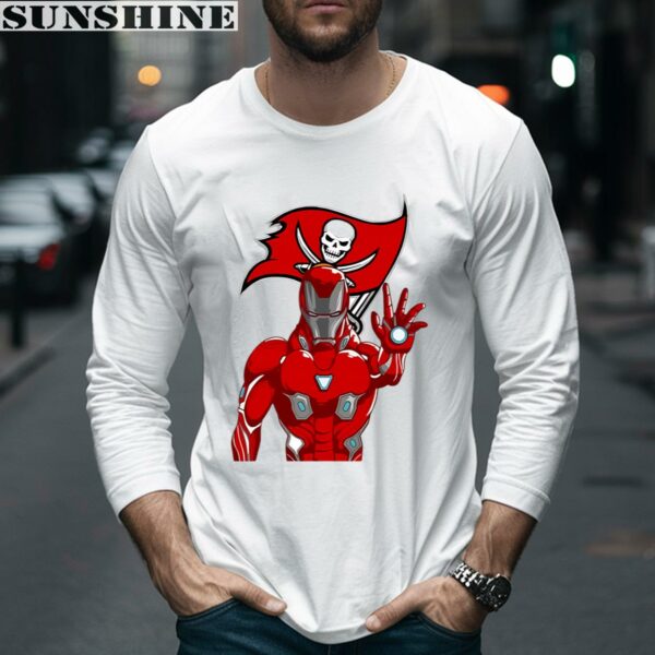 Iron Man Tampa Bay Buccaneers NFL Shirt 5 long sleeve shirt