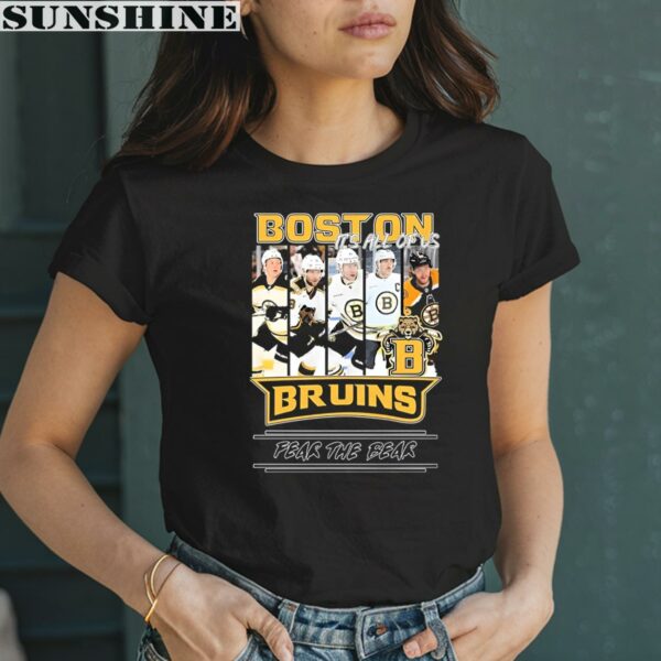 Its Is Of Us Fear The Bear Boston Bruins Shirt 2 women shirt