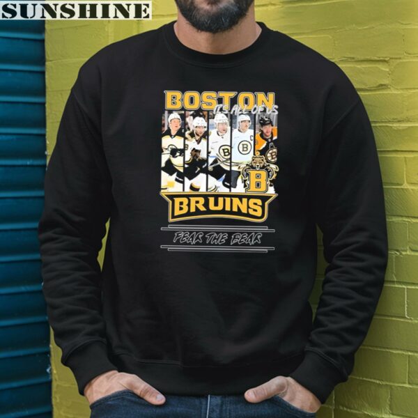 Its Is Of Us Fear The Bear Boston Bruins Shirt 3 sweatshirt