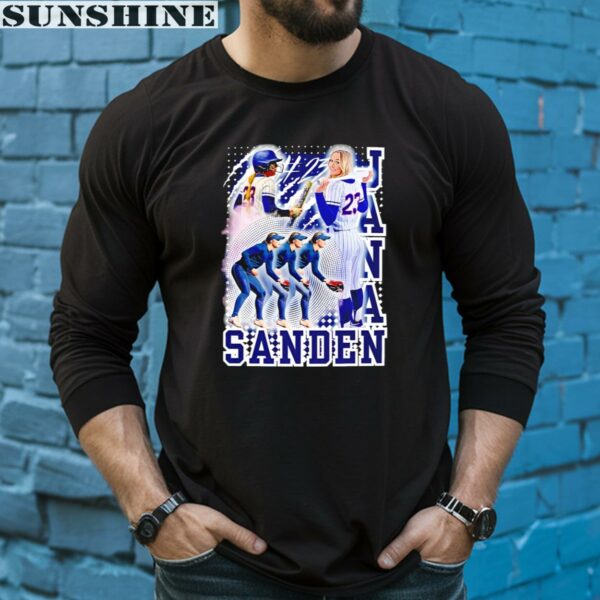 Jana Sanden Uconn Huskies Softball Graphic Shirt 5 long sleeve shirt