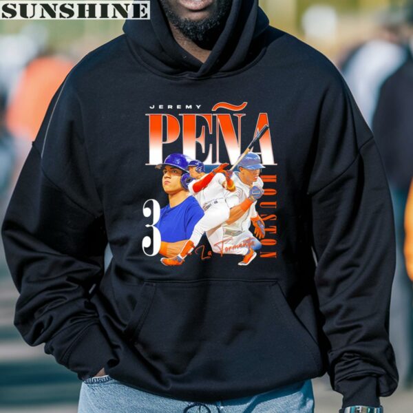 Jeremy Pena Player Signature Graphic Tee Houston Astros Shirt 4 hoodie