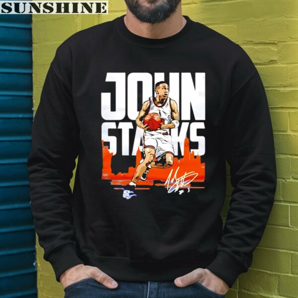 John Starks Signature Basketball NBA New York Knicks Shirt 3 sweatshirt