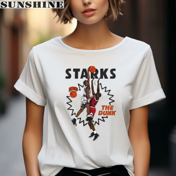 John Starks The Dunk Nba New York Knicks Shirt