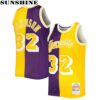 Johnson Los Angeles Lakers Swingman Jersey Purple Gold 1 Jersey