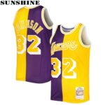 Johnson Los Angeles Lakers Swingman Jersey Purple Gold 1 Jersey