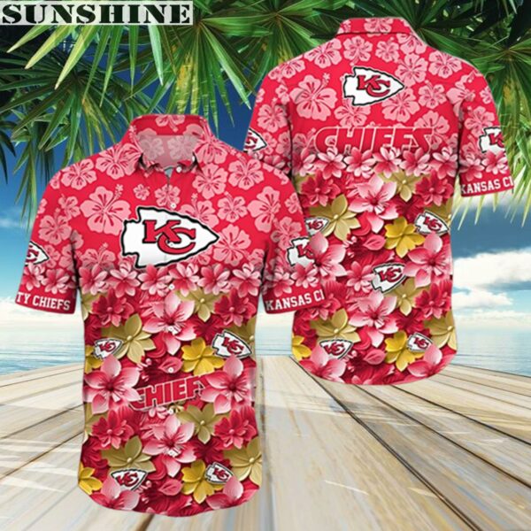Kansas City Chiefs NFL Hawaiian Shirt Tropical Summer 3 Aloha shirt
