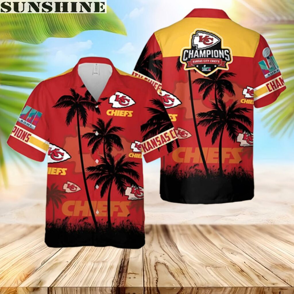 Kansas City Chiefs Super Bowl Champions Hawaiian Shirt Gift Men And Women For Fans