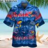 Kansas Jayhawks Tropical Hawaiian Shirt Button Up Aloha 2 hawaiian shirt