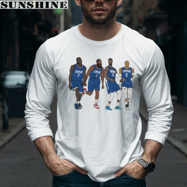 Kawhi Harden PG And Russ Los Angeles Clippers Shirt 5 long sleeve shirt