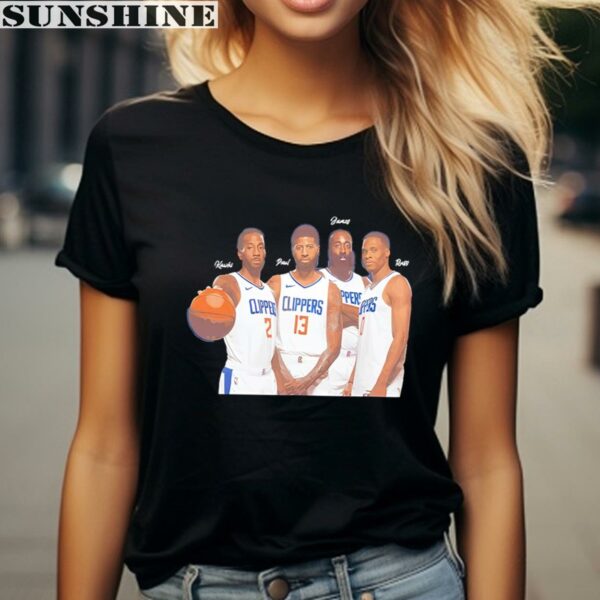 Kawhi Paul George Russell Westbrook James Harden Los Angeles Clippers Shirt