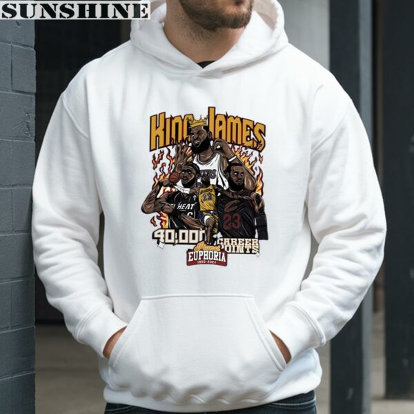 King James Planet Euphoria Los Angeles Lakers Shirt 3 hoodie