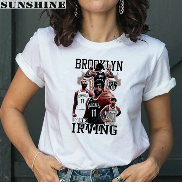 Kyrie Irving Brooklyn Nets Basketball Graphic Shirt 2 women shirt