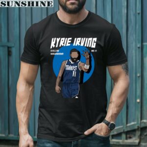 Kyrie Irving Comic Style Art Dallas Mavericks Shirt