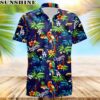 LA Dodgers Hawaiian Shirt Palm Leaf Pattern Gift 1 hawaii