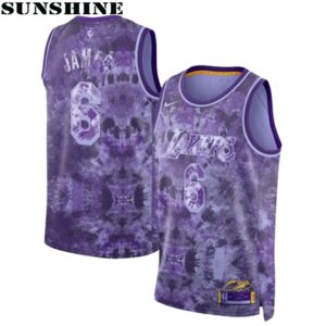 LeBron James Los Angeles Lakers Nike Unisex Select Series Swingman Jersey Purple 1 Jersey
