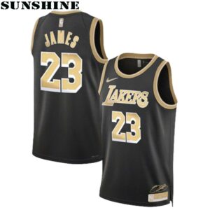 LeBron James Los Angeles Lakers Nike Unisex Swingman Jersey Black 1 Jersey