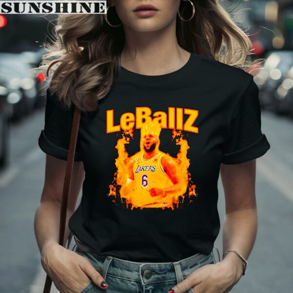 Leballz LeBron James Los Angeles Lakers Shirt