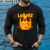 Leballz LeBron James Los Angeles Lakers Shirt 5 long sleeve