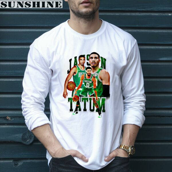 Legend Jayson Tatum Player Portrait Boston Celtics Shirt 5 long sleeve shirt