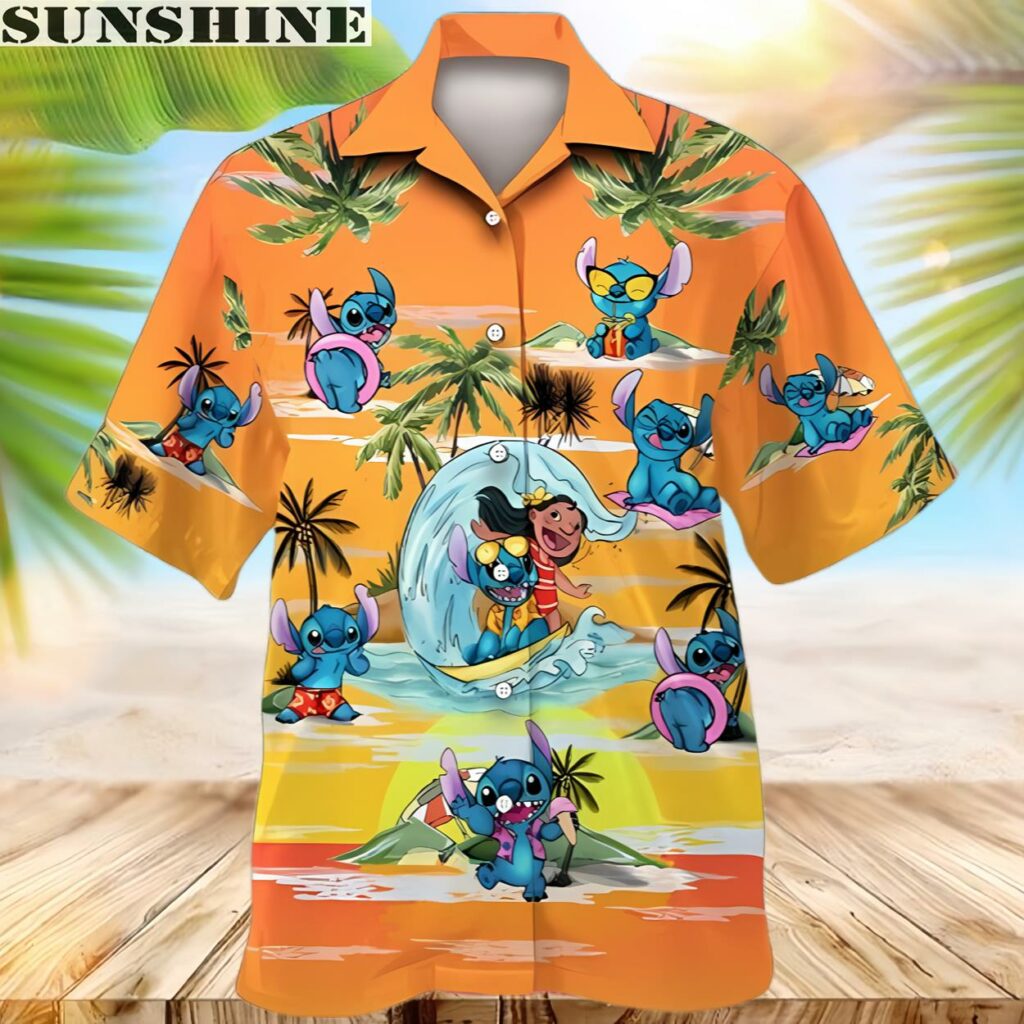 Lilo And Stitch Summer Hawaiian Shirt
