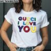 Lisa Boyer Dawn Staley Gucci I Love You Shirt 2 women shirt