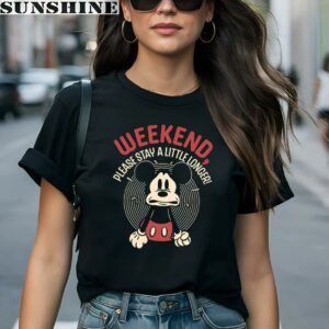 Long Weekend Disney Mickey Mouse Shirt