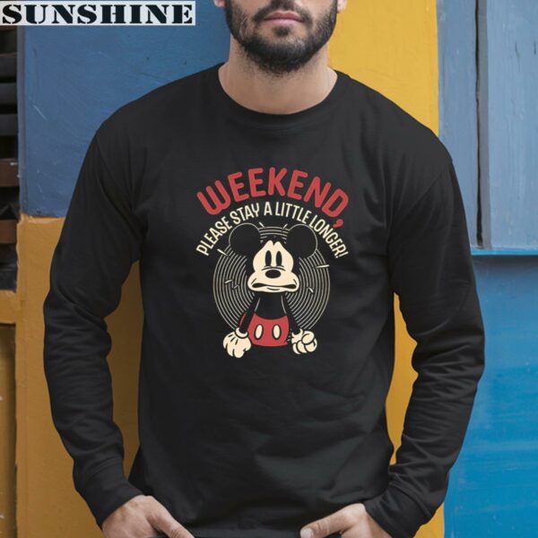 Long Weekend Disney Mickey Mouse Shirt 5 long sleeve shirt