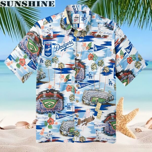Los Angeles Dodgers MLB Hawaiian Shirt Aloha Gift 2 hawaiian shirt