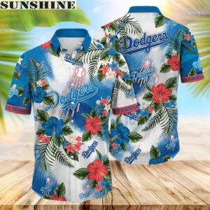Los Angeles Dodgers MLB Hawaiian Shirt Ocean Wavestime Aloha Shirt 1 hawaii