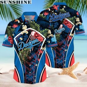 Los Angeles Dodgers MLB Hawaiian Shirt Tropial Summer Gift 2 hawaiian shirt