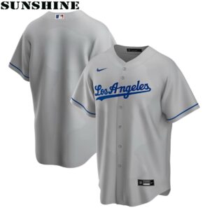 Los Angeles Dodgers Nike Official Replica Road Jersey Mens