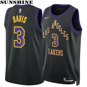 Los Angeles Lakers 2023 24 City Edition Uniform The California Dream Jersey 1 Jersey
