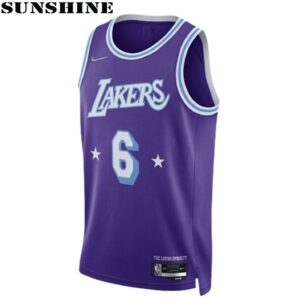 Los Angeles Lakers 2023 24 City Edition Uniform The California Dream Lakers Jersey 1 Jersey